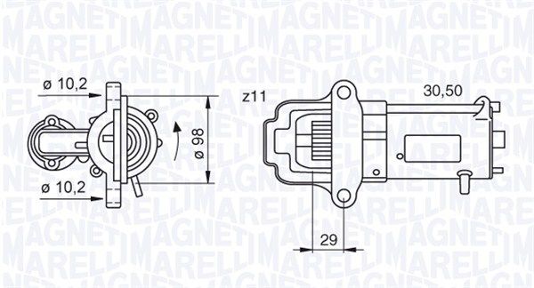 MAGNETI MARELLI Starter 063280023010